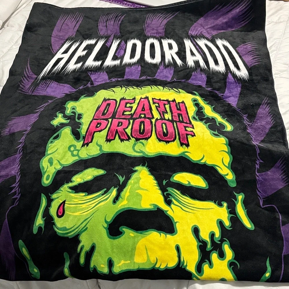 Helldorado Death Proof Graphic Beach Towel